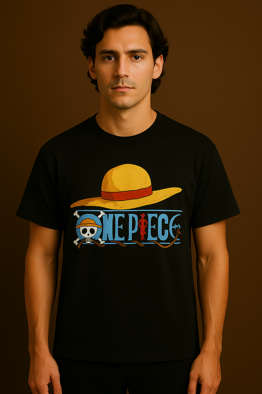 One Piece Legacy – Straw Hat Pirate Symbol T-Shirt (Anime Edition)